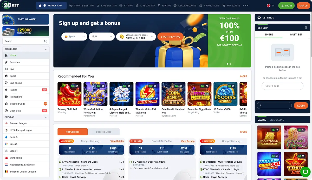 20Bet Online